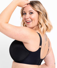 Curvy Kate Smoothie Spacer T-Shirt Plunge Bra - Black Bras 