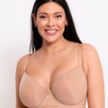 Curvy Kate Smoothie Spacer T-Shirt Plunge Bra - Latte