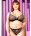 Curvy Kate Stand Out Scooped Plunge Bra - Black Multi Bras 