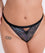 Curvy Kate Stand Out Thong - Black Sparkle Knickers 