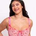 Curvy Kate Strawberry Crush Balcony Bra - Pink Multi