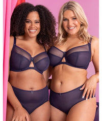 Curvy Kate Victory Balcony Bra - Deep Purple Bras 