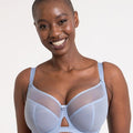 Curvy Kate Victory Balcony Bra  - Periwinkle Blue