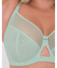 Curvy Kate Victory Polka Balcony Bra - Mint Bra 