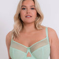 Curvy Kate Victory Polka Balcony Bra - Mint