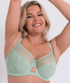 Curvy Kate Victory Polka Balcony Bra - Mint Bra 