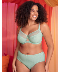 Curvy Kate Victory Polka Balcony Bra - Mint Bra 