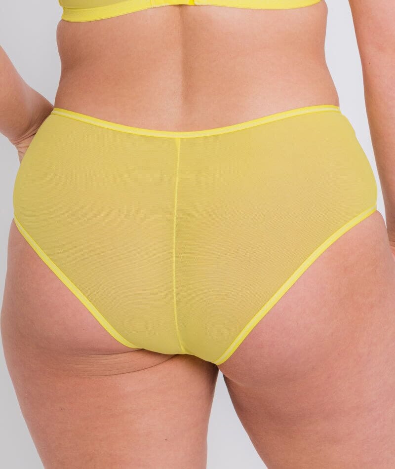 Curvy Kate Victory Short - Citron Yellow Knickers 