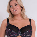 Curvy Kate Wonderfully Full Cup Bra - Black Floral