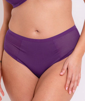 Curvy Kate Wonderfully Short - Purple Knickers 