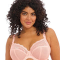 Elomi Charley Underwire Stretch Plunge Bra - Ballet Pink