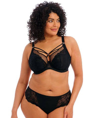 Elomi Brianna Underwire Plunge Bra - Black Bras 