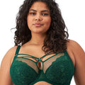 Elomi Brianna Underwire Plunge Bra - Rainforest