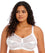 Elomi Cate Soft Cup Wire-Free Bra - White Bras 