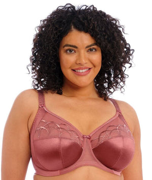 Elomi Cate Underwired Full Cup Banded Bra - Ink - Curvy Bras