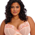 Elomi Himari Underwired Plunge Bra - Peach Whisper