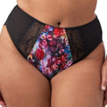 Elomi Lucie High Leg Brief - Cherry Blossom