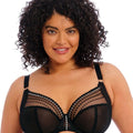 Elomi Matilda Underwired Plunge Bra - Black