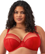 Elomi Matilda Underwired Plunge Bra - Haute Red Bras 