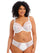 Elomi Matilda Underwired Plunge Bra - White Bras 