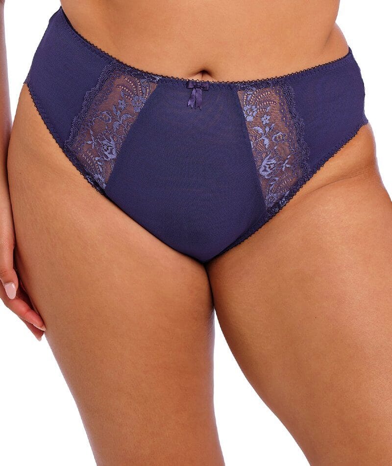 Elomi Morgan High Leg Brief - Midnight Knickers 