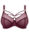 Elomi Sachi Underwired Plunge Bra - Cabernet Bras 