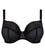 Fantasie Devote Underwire Side Support Plunge Bra - Black Bras 