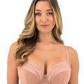 Fantasie Devote Underwire Side Support Plunge Bra - Cafe Au Lait