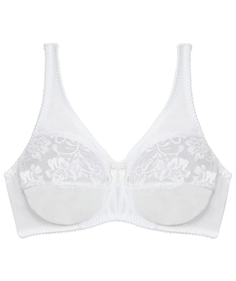 Fayreform Classic Underwire Bra - White - Curvy