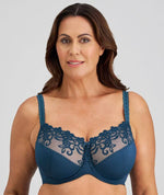 Fayreform Coral Underwire Bra - Reflecting Pond Bras 