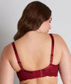 Fayreform Lace Perfect Contour Spacer Bra - Biking Red Bras 