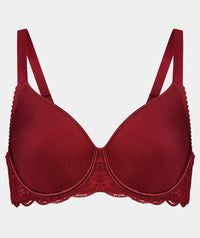 Fayreform Lace Perfect Contour Spacer Bra - Biking Red Bras 