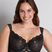 Fayreform Midnight Express Underwire Bra - Black