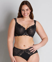 Fayreform Midnight Express Underwire Bra - Black Bras 