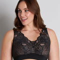 Fayreform Midnight Express Wire-Free Bra - Black