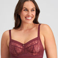 Fayreform Mysterious Wire-Free Bra - Windsor Wine