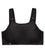 Glamorise Custom Control Wire-Free Sports Bra - Solid Black Bras 