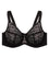 Glamorise Lace Comfort WonderWire Bra - Black Bras 