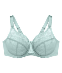 Glamorise Lace Comfort WonderWire Bra - Jade Bras 