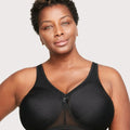 Glamorise Magiclift Active Support Wire-Free Bra - Black