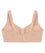 Glamorise Magiclift Front-Closure Support Wire-Free Bra - Blush Bras 