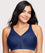 Glamorise MagicLift Front-Closure Posture Back Wire-free Bra - Blue Bras 