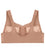 Glamorise Magiclift Natural Shape Wire-Free Front-Closure Bra - Cappuccino Bras 