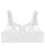 Glamorise Magiclift Natural Shape Wire-Free Front-Closure Bra - White Bras 