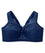 Glamorise Magiclift Original Wire-Free Support Bra - Blue Bras 