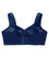 Glamorise Magiclift Original Wire-Free Support Bra - Blue Bras 