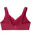 Glamorise Magiclift Seamless Wire-Free Sports Bra - Ruby Red Bras 