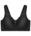 Glamorise MagicLift Seamless Wire-free Everyday Bra - Black Bras 