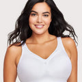 Glamorise Magiclift Seamless Wire-Free Everyday Bra - White