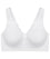 Glamorise MagicLift Seamless Wire-free Everyday Bra - White Bras 